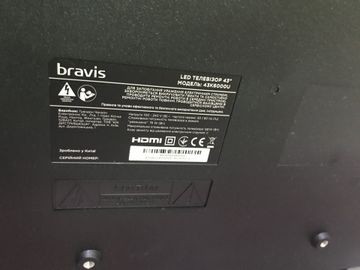 Б/у Телевизор Bravis 43k6000u 01-200804591