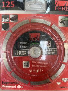Б/в Диск алмазний Fere 125 mm 01-200824828