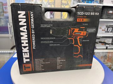 Б/в Шурупокрут Tekhmann tcd-12/2 bs kit 01-200819653