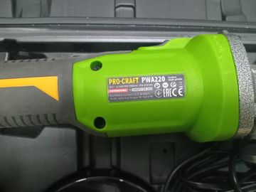 Б/в Кутова шліфмашина Procraft pwa220 1акб 4ah зп 01-200829770