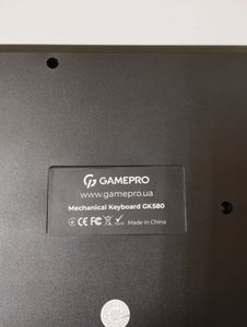 Б/в Клавіатура Gamepro gk580 01-200859534