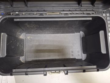 Б/в Ящик для інструментів Husky tool storage 16" heavy duty with pullout tray black toolbox 01-200880453