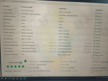 Б/в Мобільний телефон Apple iphone 14 pro max 256gb 01-200886191