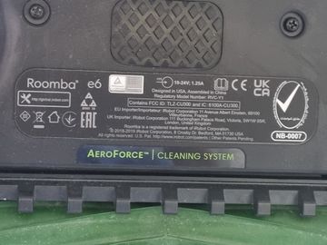 Б/в Робот-пилосос Irobot roomba e6 01-200866165