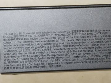 Б/в Акустика Jbl bar 9.1 3d surround with dolby atmos 01-200893813