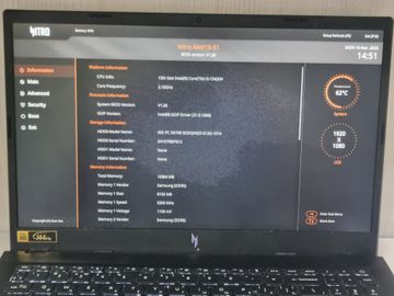 Б/в Ноутбук Acer 15/core i5-13420h ddr5/16gb ddr5/ssd 512 gb/geforce rtx3050 6gb 01-200835994