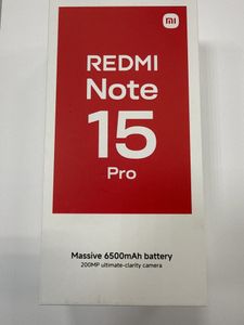 Б/в Мобільний телефон Xiaomi redmi note 15 pro 4g 8/256gb 01-200897781