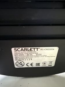 Б/в Кавоварка Scarlett sc-cm33004 01-200912079