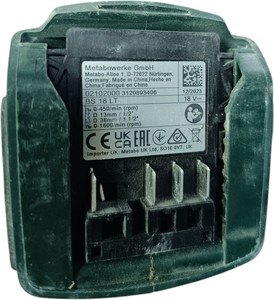Б/у Шуруповерт Metabo bs 18 lt bl 2 акб зп 01-200875632