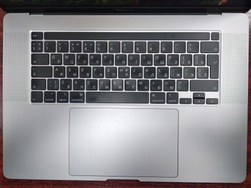 Б/в Ноутбук Apple macbook pro 16" 2019 a2141 core i7 2,6ghz/ram 16gb/ssd 512gb/intel graphics 630 01-200941859