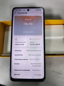 Б/в Мобільний телефон Realme 14x 5g 8/256gb 01-200948689