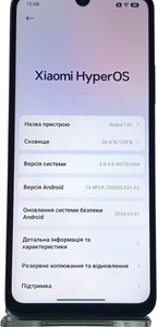 Б/у Мобільний телефон Xiaomi redmi 14c 4/128gb 01-200991865