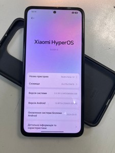 Б/в Мобільний телефон Xiaomi redmi note 14 8/256gb 01-200993215