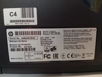 Б/в БФП-принтери Hp laserjet pro mfp m127fw 01-200997057