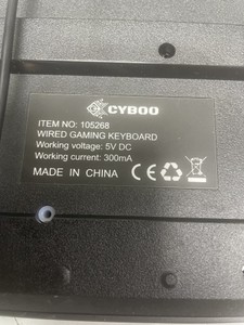 Б/в Клавіатура Cyboo 105268 01-201004042