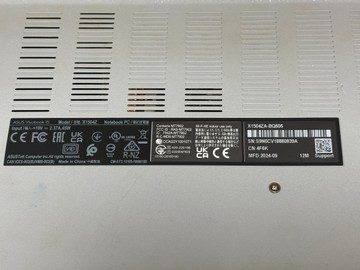 Б/в Ноутбук Asus 15/core i3-1215u ddr5/8gb ddr5/ssd 512 gb/*інтегрована 01-201005053