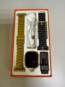 Б/в Смарт годинник Smart Watch h8 ultra max gold 01-201012305
