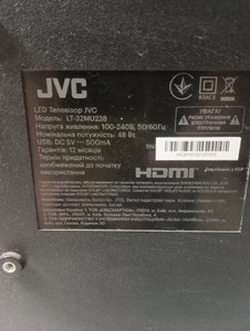 Б/в Телевізор Jvc lt-32mu238 01-201019059