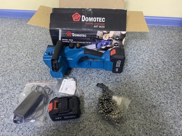 Б/в Пилка ланцюгова акумуляторна Domotec 9639 01-201031739