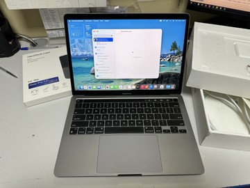 Б/в Ноутбук Apple a2338 macbook pro 13,3" m1 8-gpu/ ram8gb/ ssd256gb/ retina, truetone, touch bar 01-201041838