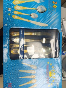 Б/в Набір столових приборів Princess Gold pg-24 01-201064405