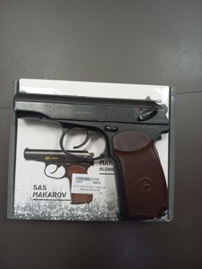 Б/в Пістолет пневматичний Sas makarov 4.5 мм 01-201083331