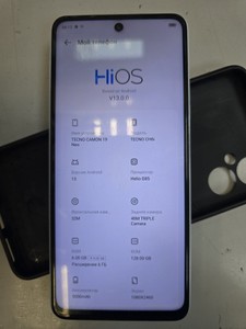 Б/в Мобільний телефон Tecno camon 19 neo ch6i 6/128gb 01-201116299