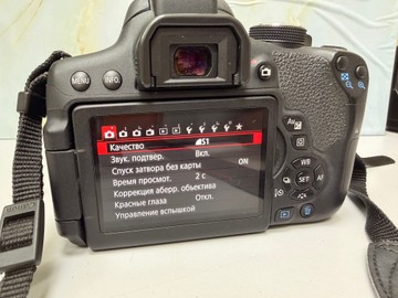 Б/в Фотоапарат Canon eos 750d kit 18-135mm ef-s is stm 01-201114523