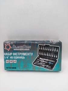 Б/в Набір інструментів Blackstar 04-00046 1/4" 46шт 01-201159167