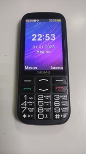 Б/в Мобільний телефон Sigma comfort 50 cf211 optima type-c 01-201164929