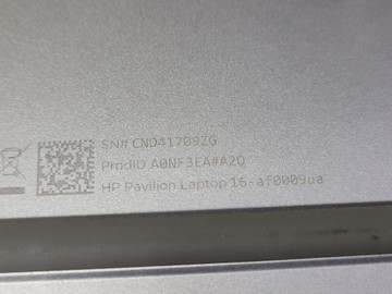 Б/в Ноутбук Hp 16/core ultra 5 125u ddr5/16gb ddr5/ssd 512 gb/*інтегрована 01-201179512
