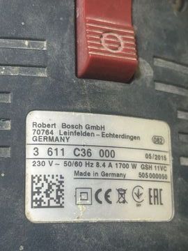 01-200547339: Bosch gsh 11 vc
