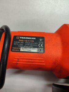 Б/в Кутова шліфмашина Tekhmann tag-12/1170 01-200809769