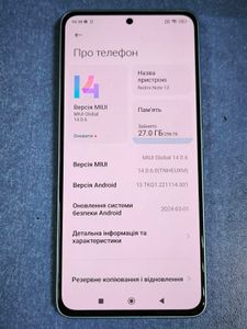 Б/в Мобільний телефон Xiaomi redmi note 13 4g 8/256gb 01-200815353