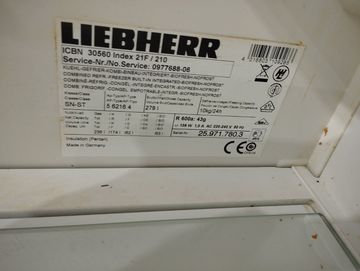 Б/в Холодильник з морозильною камерою Liebherr icbn 30560 01-200832832