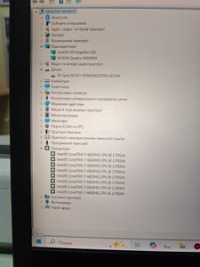 Б/у Ноутбук Lenovo 15/core i7 6820hq ddr3/16gb ddr3/hdd *відсутній/ssd 256 gb/quadro m2000m 4gb 01-200834486