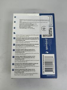 Б/в Зарядний блок Gembird 20w 01-200874412