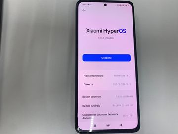Б/в Мобільний телефон Xiaomi redmi note 14 6/128gb 01-200875160