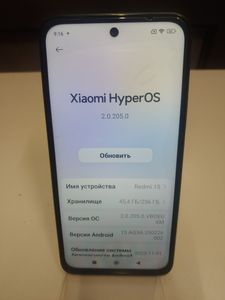 Б/в Мобільний телефон Xiaomi redmi 15 4g 8/256gb 01-200880898