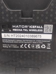 Б/в Клавіатура Hator icefall mecha tkl wireless rainbow 01-200886765