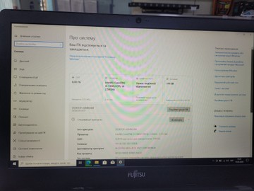 Б/в Ноутбук Fujitsu 15/core i5 7200u ddr3/8gb ddr3/ssd 120 gb/*інтегрована 01-200953544