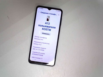 Б/в Мобільний телефон Samsung galaxy a12 sm-a127f 3/32gb 01-200965676