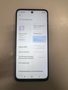 Б/в Мобільний телефон Xiaomi redmi 10 2022 4/64gb 01-200978903