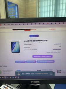 Б/у Планшет Apple ipad 10.9 2022 wi-fi 64gb 01-201007501