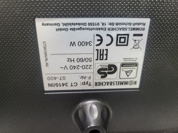Б/в Настільна плита Rommelsbacher ct 3410/in 01-201012547