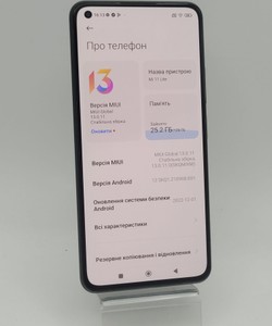 Б/у Мобільний телефон Xiaomi mi 11 lite 6/128gb 01-201042332