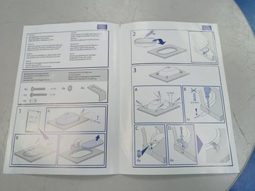 Б/у Умивальник вбудований Villeroy&Boch o.novo 60х35 см 41626001 01-201052854