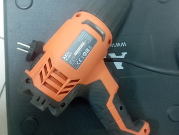Б/в Фен будівельний Aeg hg 600v 01-201098340