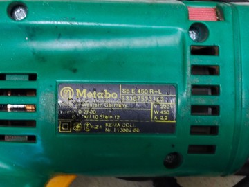 Б/в Дриль ударний Metabo sb e 450 01-201135848