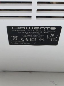 Б/в Зволожувач повітря Rowenta hu4020f0 01-201138033
